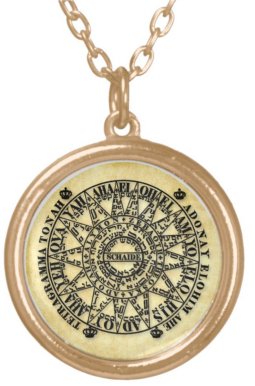 Shemhamforash Gold Pendant