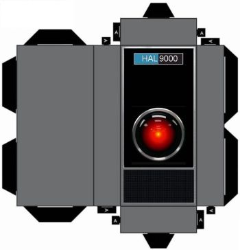 HAL9000 Cut Out